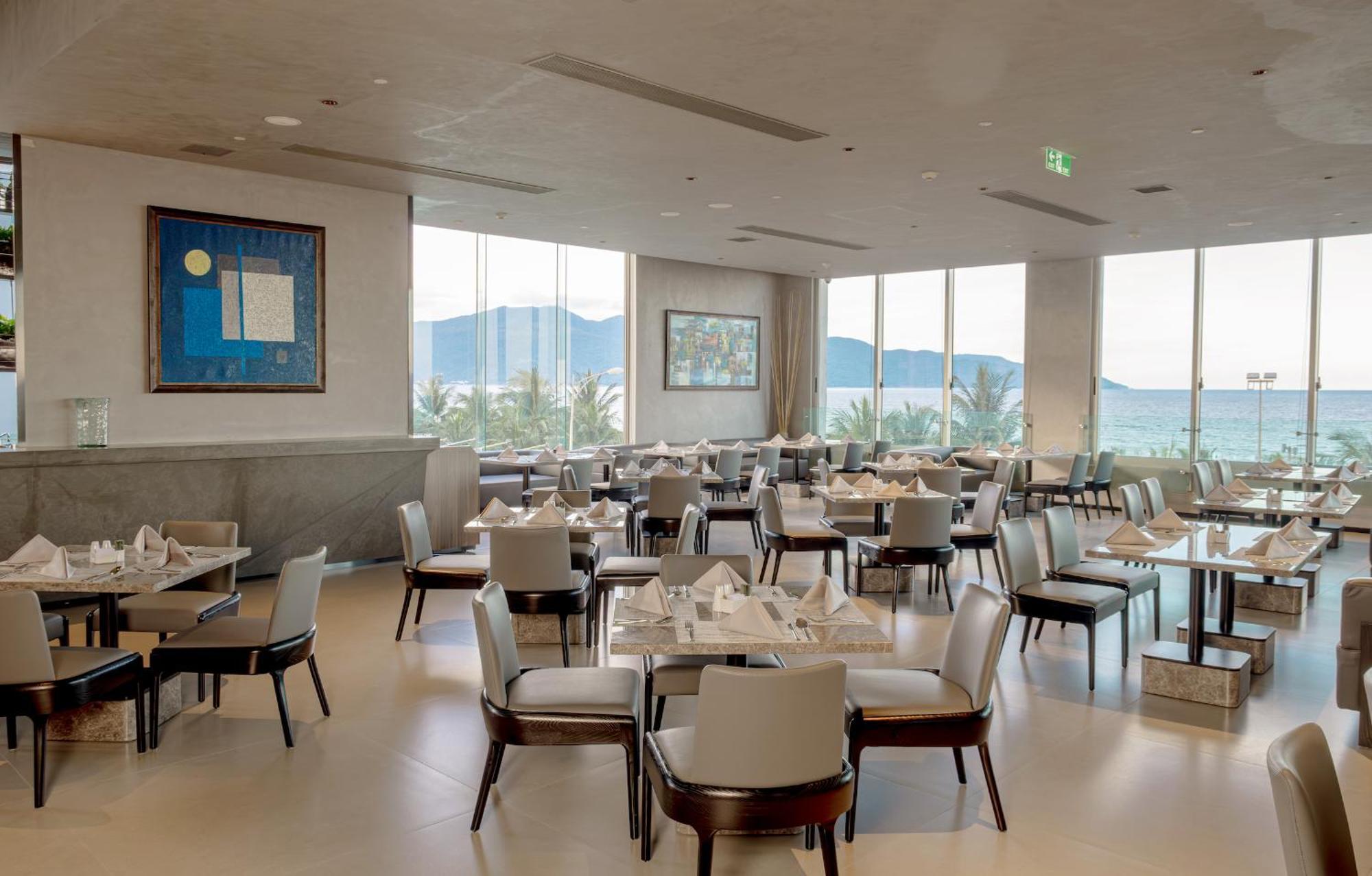 M Hotel Danang Kültér fotó Restaurant