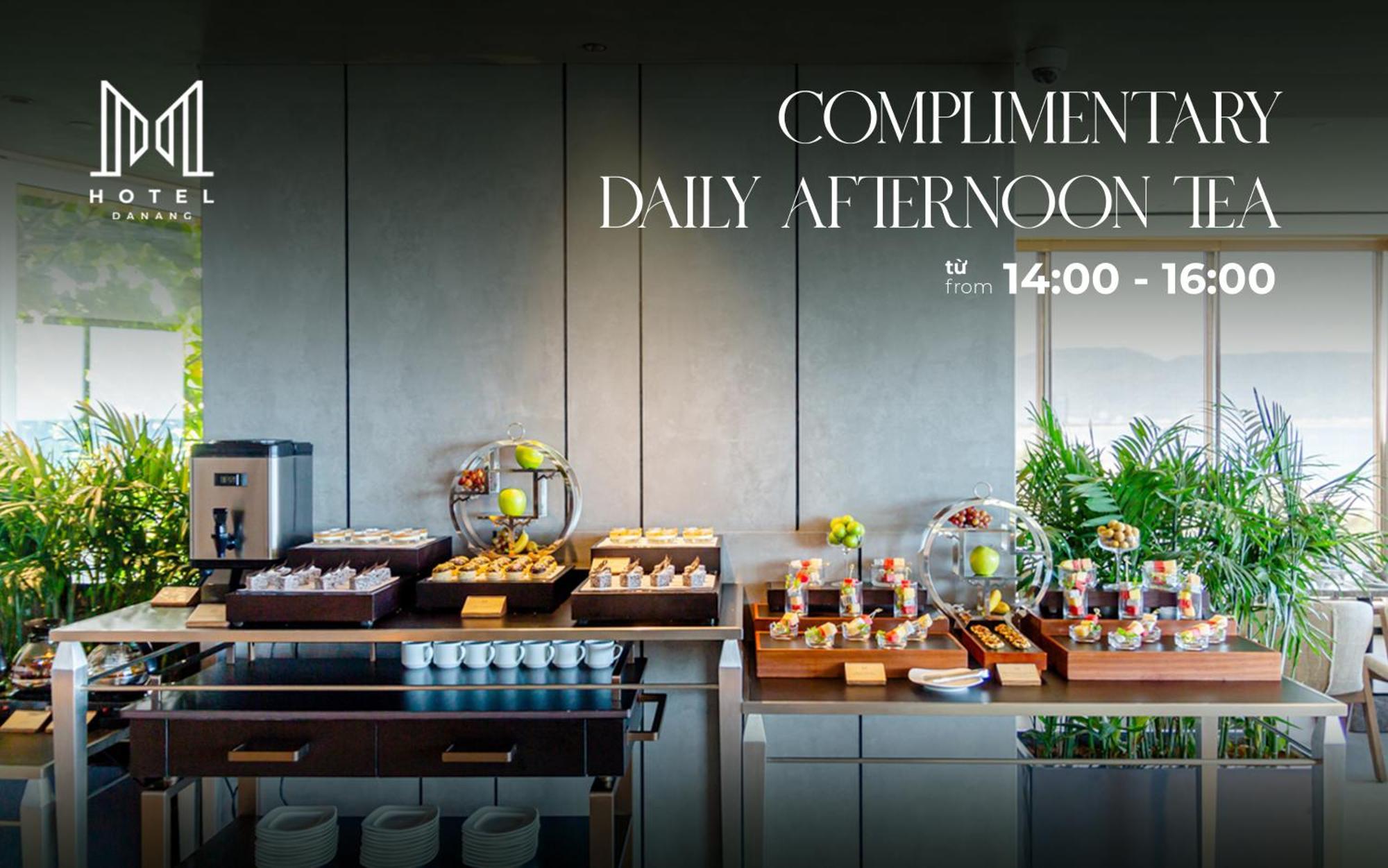 M Hotel Danang Kültér fotó Afternoon tea at M on Marymount